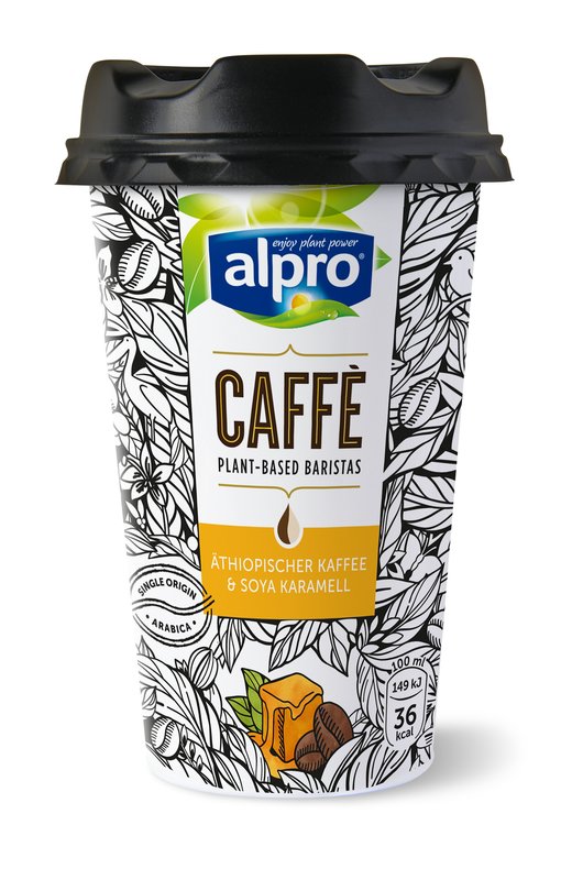 Einzigartiger Premium-Kaffee to go – 100 % Arabica-Kaffee trifft Alpro Drinks